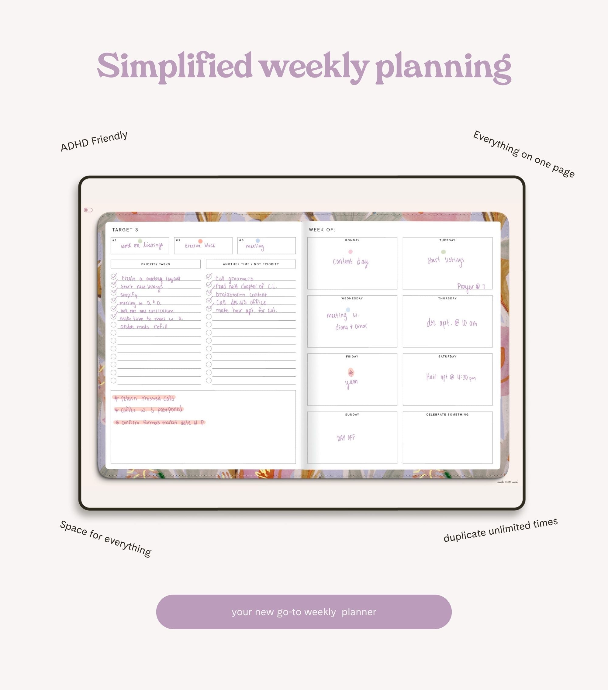 Focus Planner