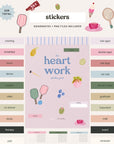 Heart Work Sticker Book Volume 2