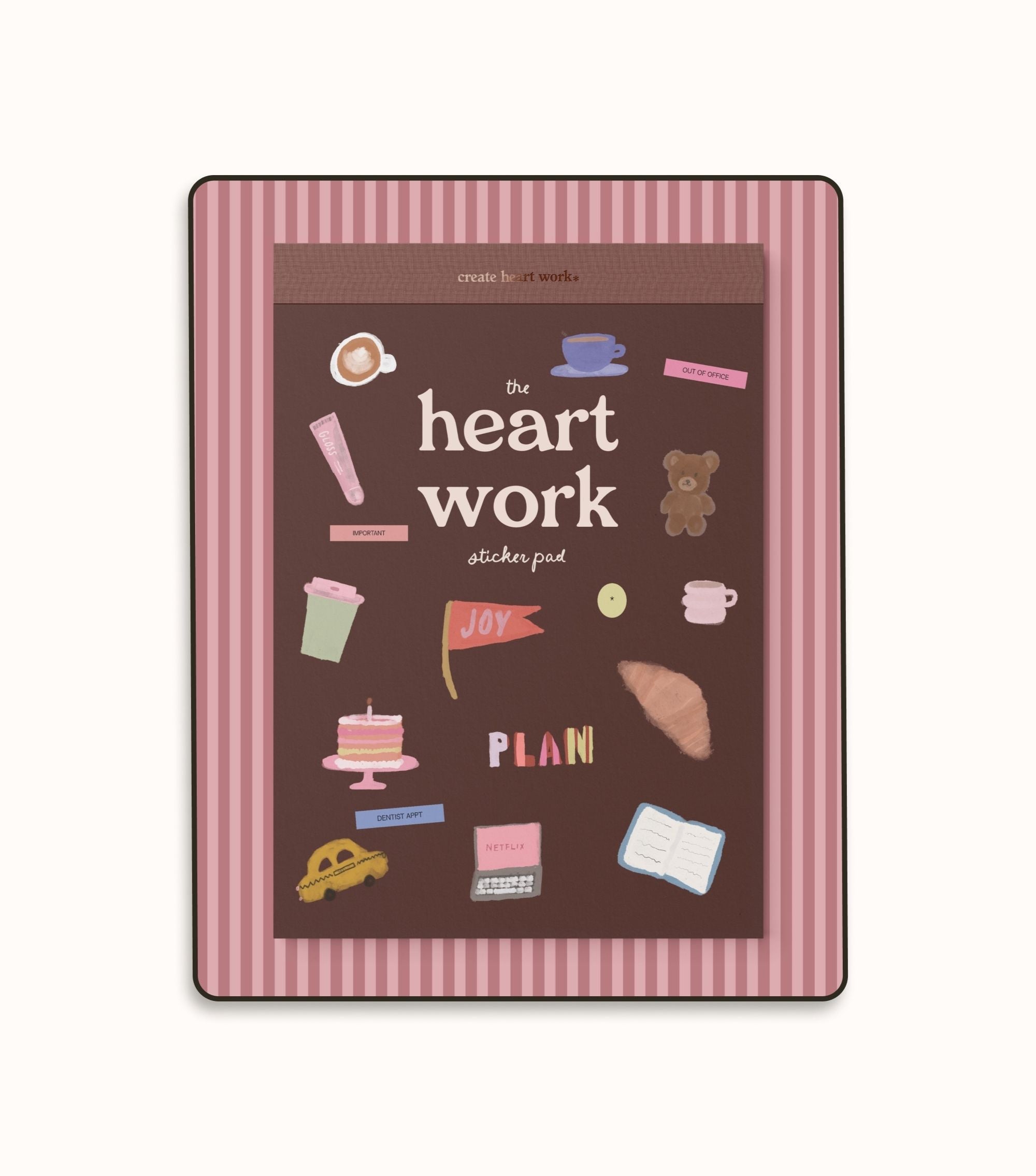 *NEW* 2025 Heart Work Sticker Pad Volume 3