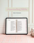 Colossians |  Digital Journaling Bible | Book of Colossians