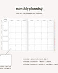 2025 Heart Work Life Planner (January start)