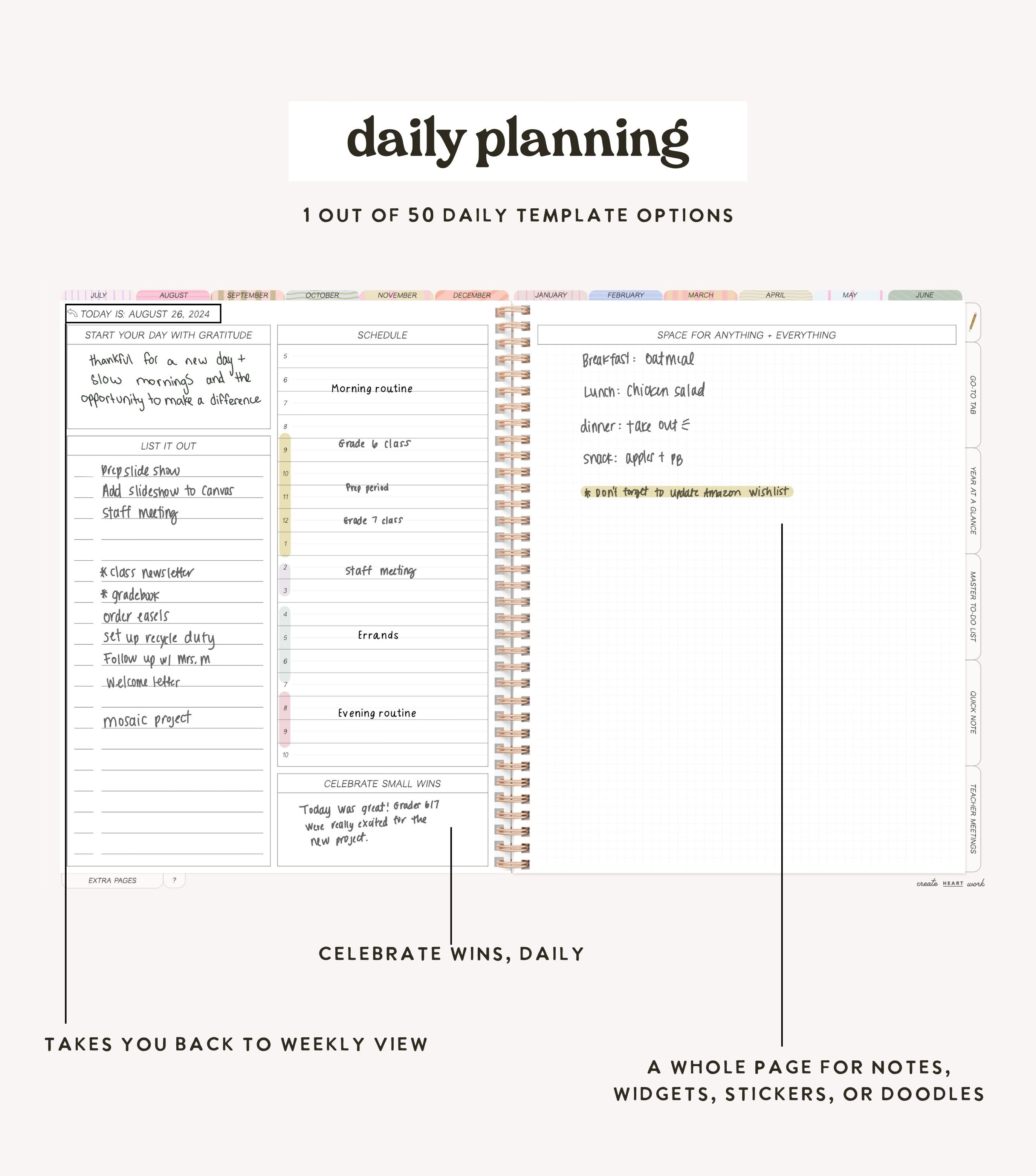 The Teacher Planner