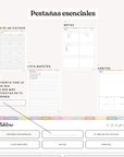 Spanish Heart Work Planner