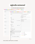 Spanish Heart Work Planner