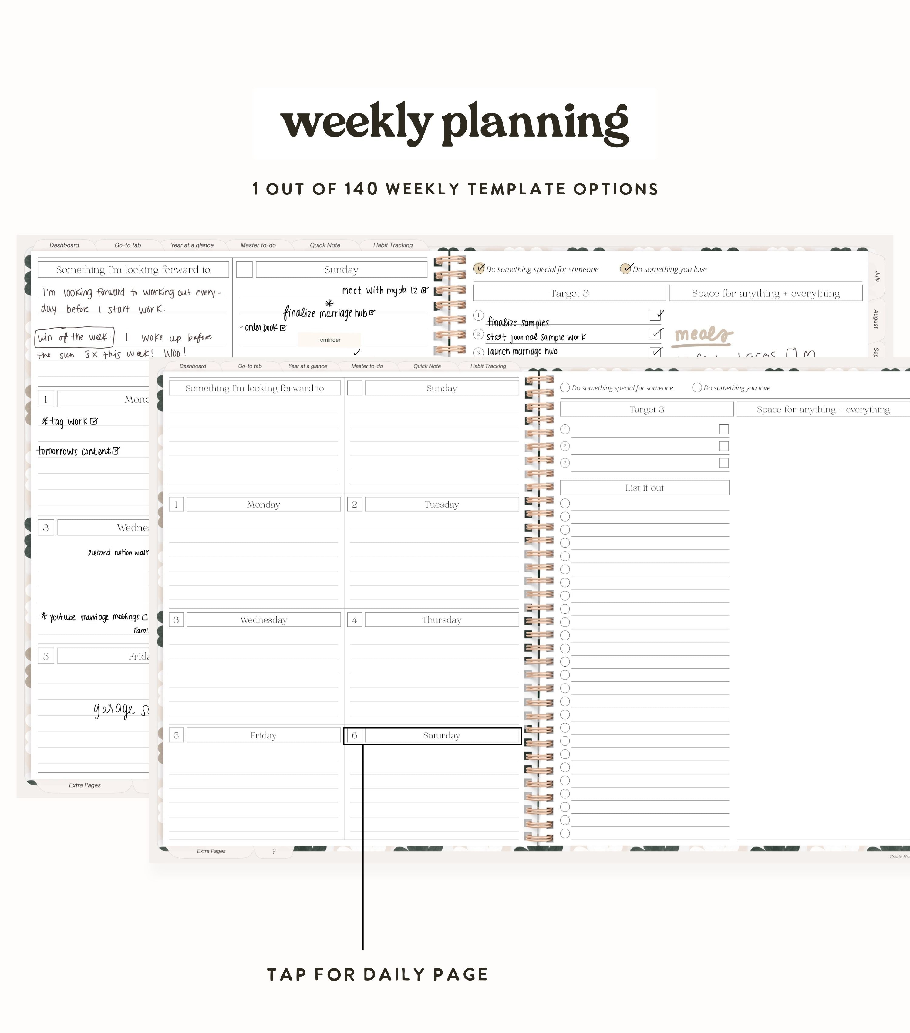 Spiral Life Planner