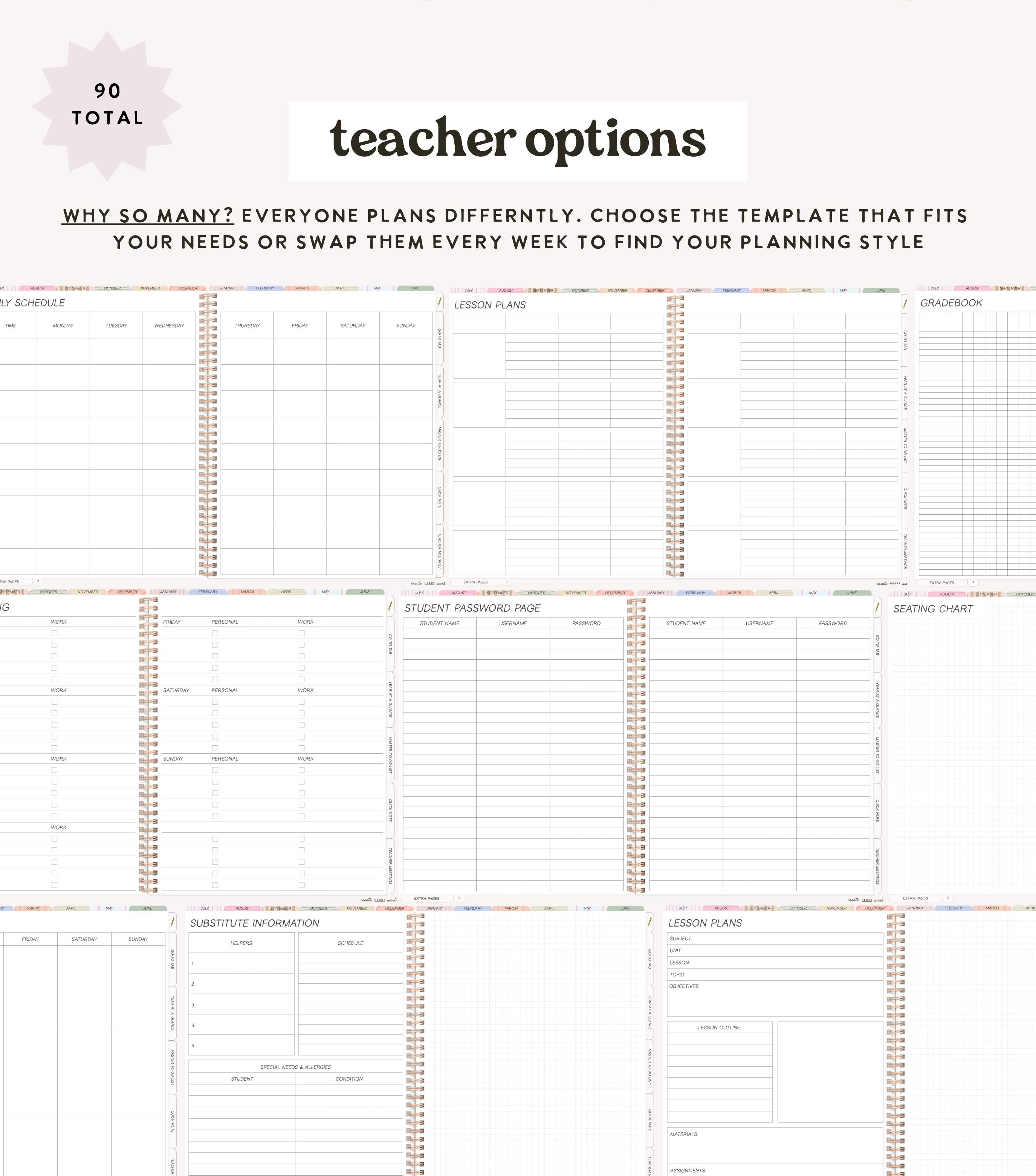 The Teacher Planner